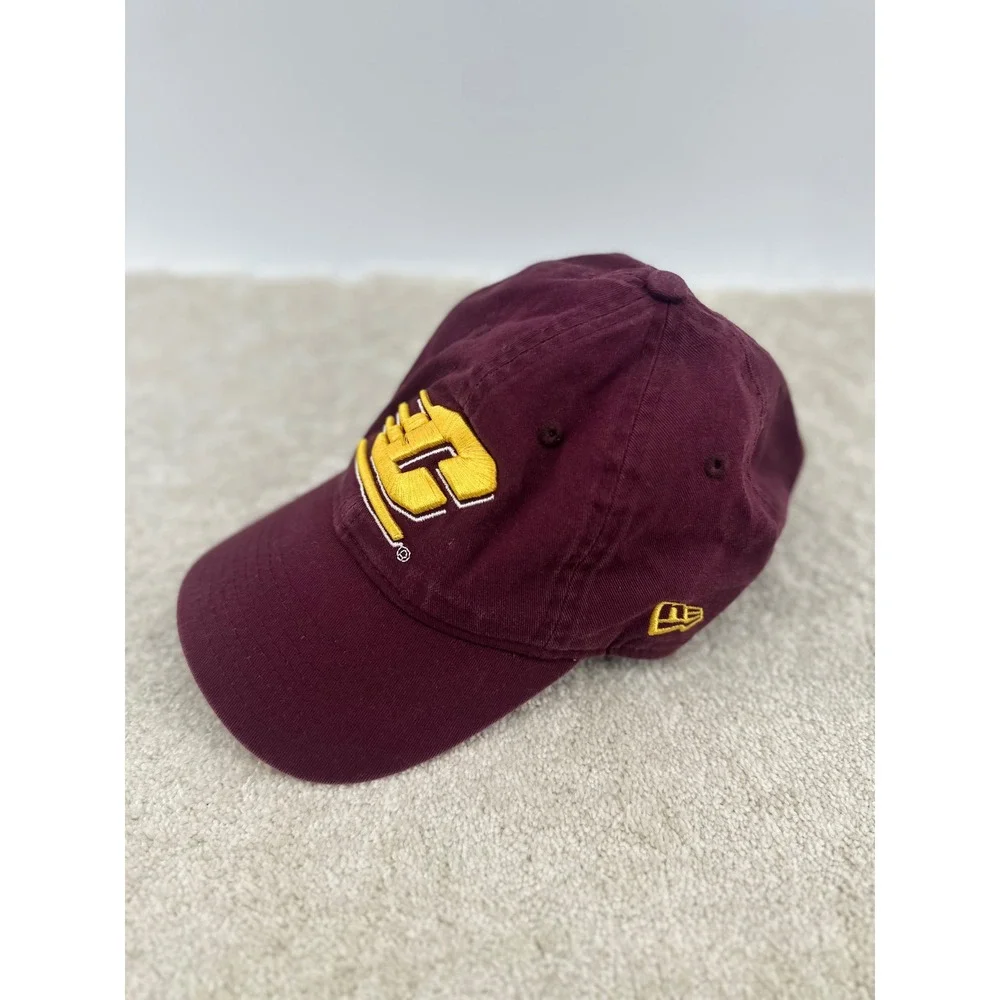 New Era maroon gold